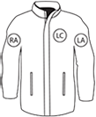 Calgary Coat Decoration Front